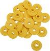 Extra Large Backer Plates - Yellow - Round - 96 Pack - Lutzka's Garage