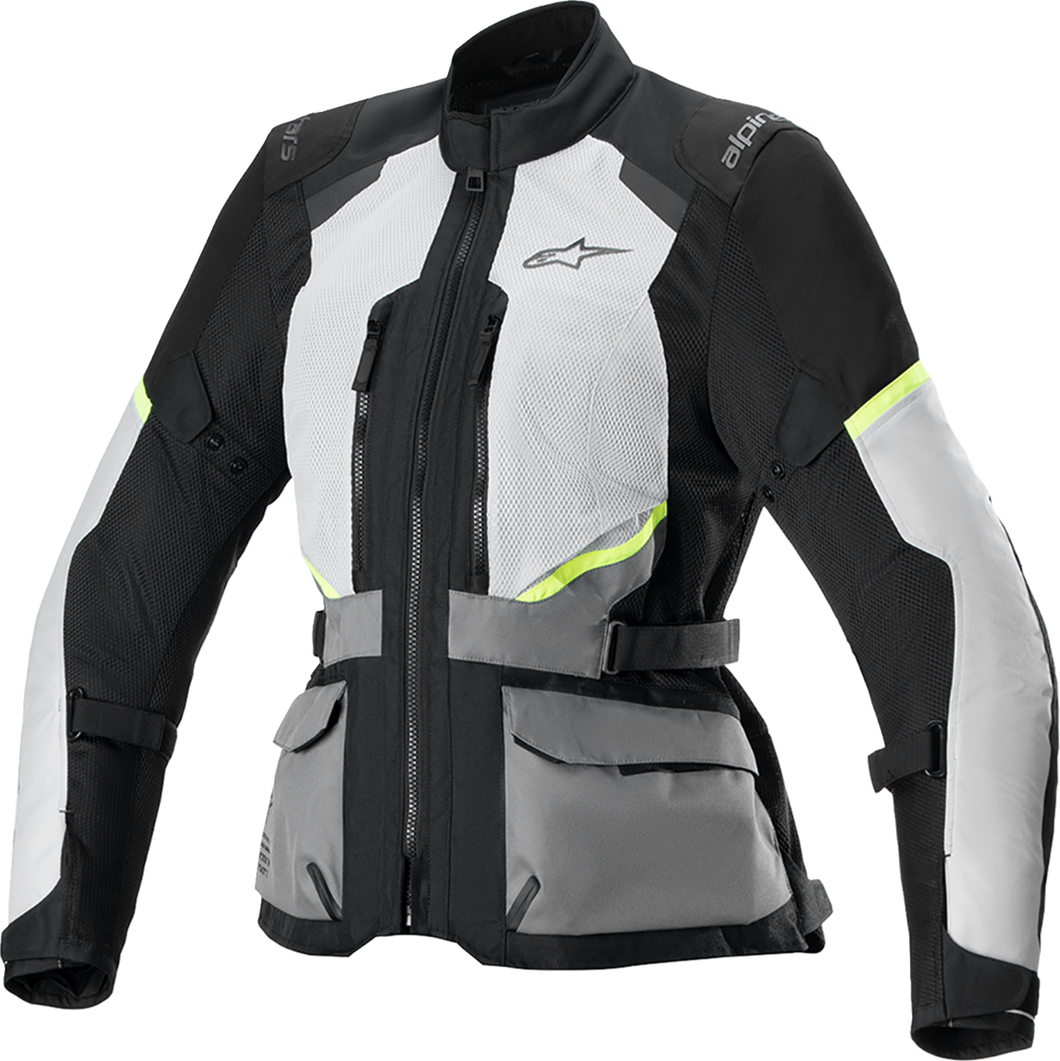 Stella Andes Air Drystar® Jacket - Ice Gray/Dark Gray/Black - Medium - Lutzka's Garage