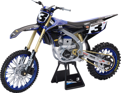 Yamaha Factory Race Team Bike - Eli Tomac - 1:6 Scale - Black/Blue - Lutzka's Garage