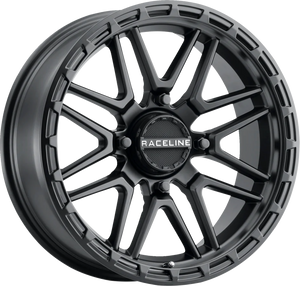 Wheel - Krank XL - Front/Rear - Black - 18x7 - 4/137 - 0 mm - Lutzka's Garage