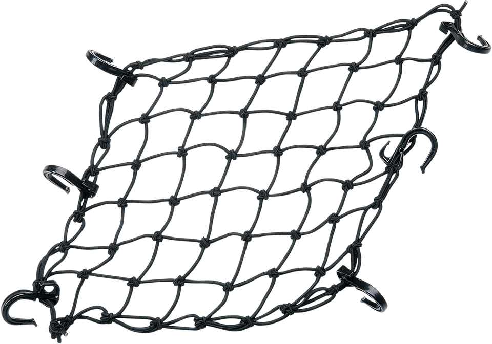 Adjustable Cargo Net - Black - Lutzka's Garage