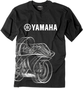 Yamaha R1 T-Shirt - Black - Medium - Lutzka's Garage