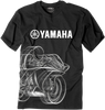 Yamaha R1 T-Shirt - Black - Medium - Lutzka's Garage