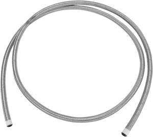 Braided Fuel/Oil Hose - Stainless Steel - 3/8" - 6 - Lutzka's Garage