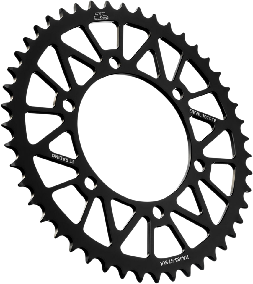 Rear Sprocket - Kawasaki/Yamaha - Black - 47-Tooth - Lutzka's Garage