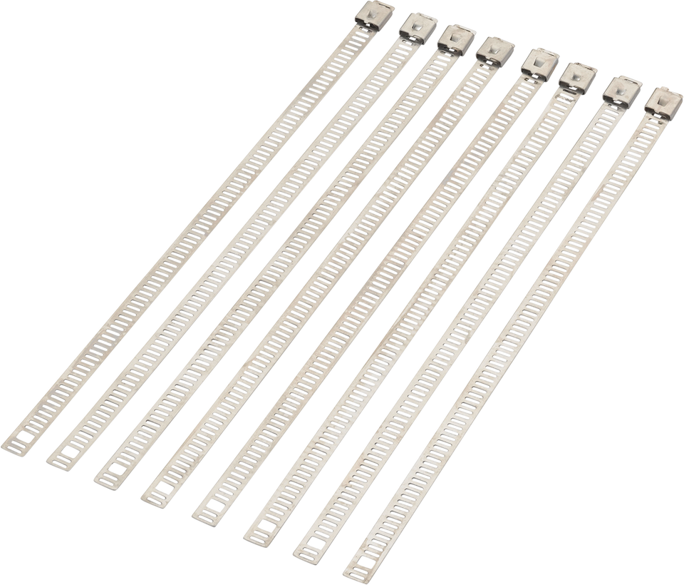 Cable Tie - Silver - 8" - 8 Pack - Lutzka's Garage