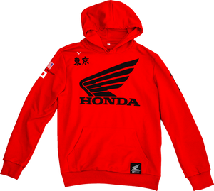 Honda Factory Sweatshirt - Red - Medium - Lutzka's Garage