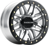 Wheel - Ryno - Beadlock - Front/Rear - Machined/with Black Ring - 14x7 - 4/156 - 5+2 (+10 mm)