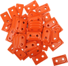 Support Plates - Orange - 48 Pack - Lutzka's Garage