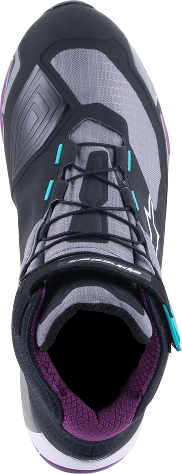 Stella CR-X Drystar® Shoes - Black/Gray/Teal/Purple - US 9.5