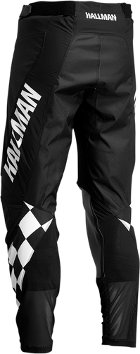 Hallman Differ Cheq Pants - Black/White - 28 - Lutzka's Garage