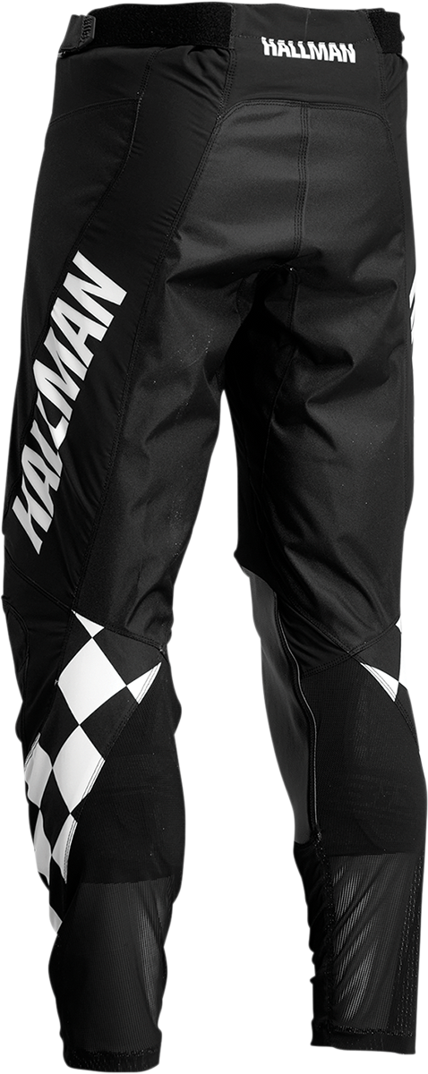 Hallman Differ Cheq Pants - Black/White - 28 - Lutzka's Garage