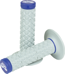 MX Dual Grips - Comfort - Soft/Firm - Blue - Lutzka's Garage