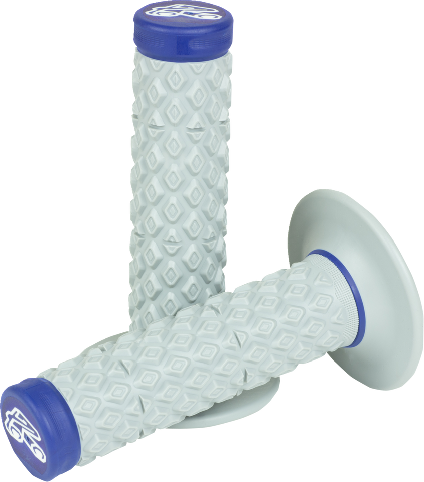 MX Dual Grips - Comfort - Soft/Firm - Blue - Lutzka's Garage