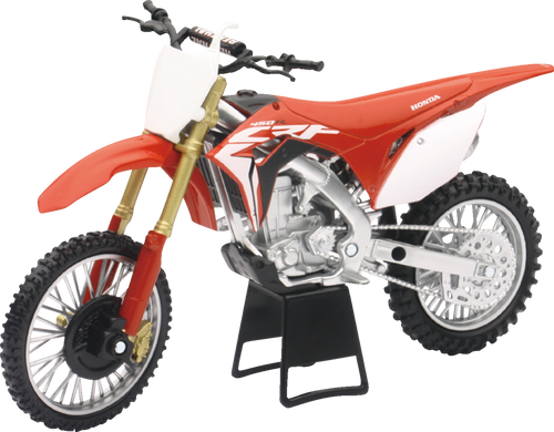 Honda CRF450R Dirt Bike - 1:12 Scale - Red/White - Lutzka's Garage