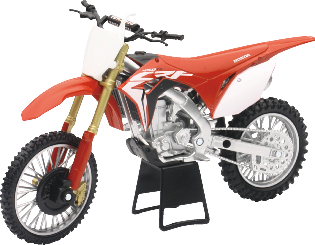 Honda CRF450R Dirt Bike - 1:12 Scale - Red/White - Lutzka's Garage