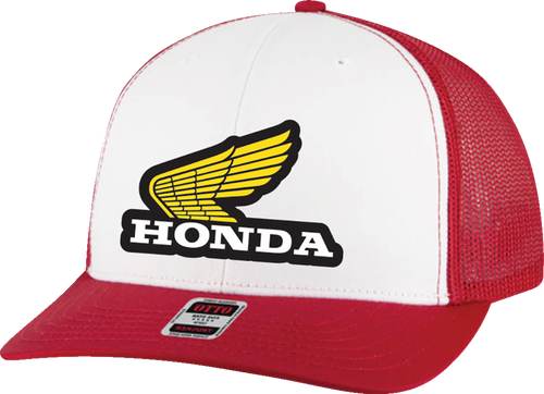 Honda Classic Snapback Hat - Red/White - Lutzka's Garage