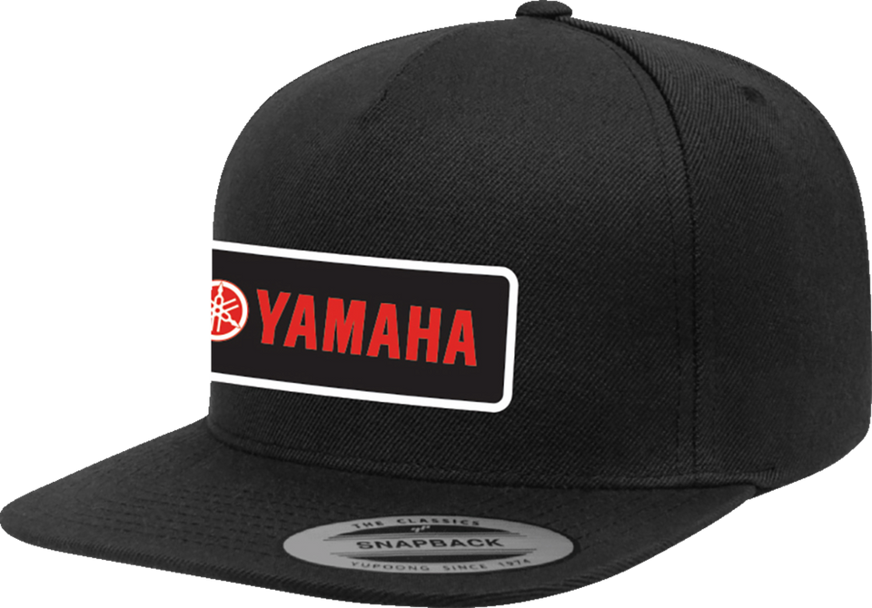 Yamaha Classic Snapback Hat - Black - Lutzka's Garage