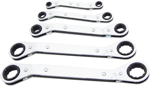 Wrench Set - Ratcheting Offset - SAE