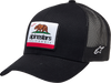 Cali 2.0 Hat - Black - One Size - Lutzka's Garage