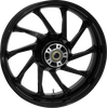 Wheel - Hurricane 3D - Rear - Single Disc/without ABS - Black - 18x5.5 - Lutzka's Garage