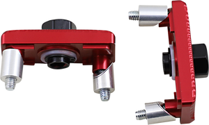 Captive Axle Block Sliders - Red - Lutzka's Garage