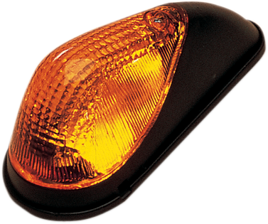 Mini Wing Marker Lights - Black/Amber - Lutzka's Garage