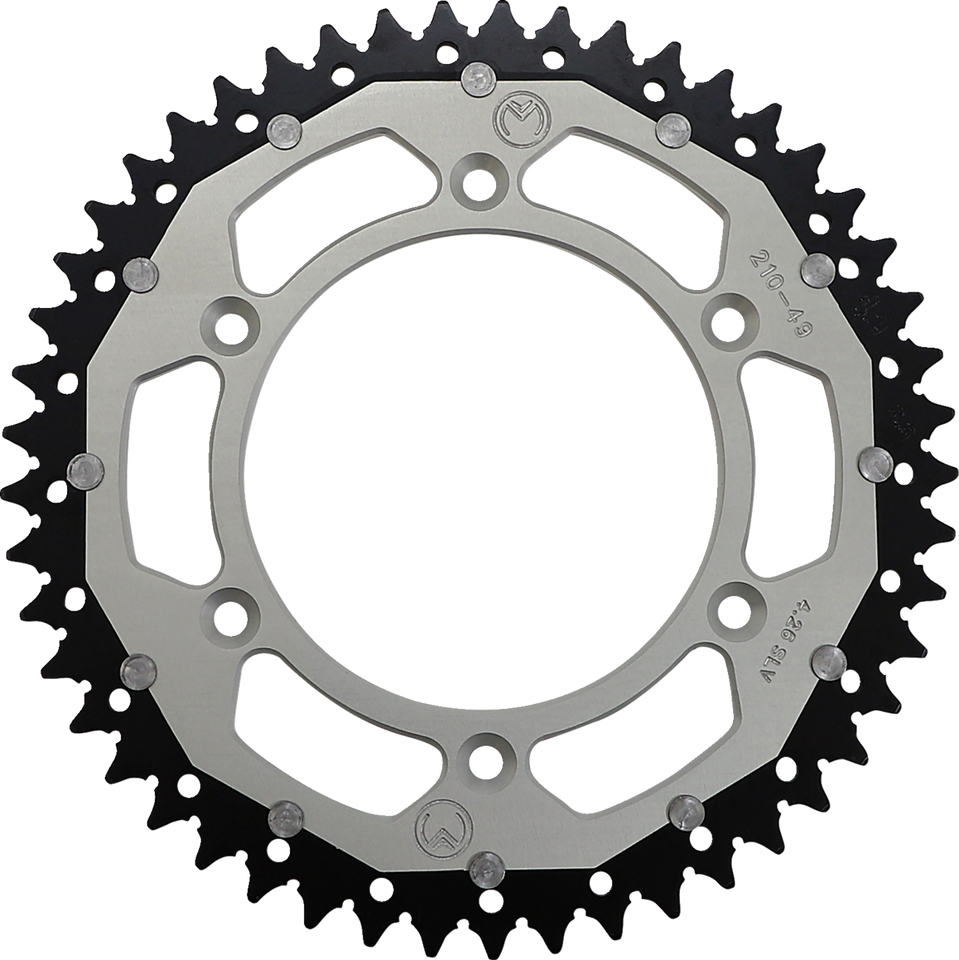 Dual Sprocket - Silver - 49 Tooth - Lutzka's Garage