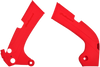 Frame Guards - Red - CRF 250/450 - Lutzka's Garage