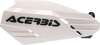 Handguards - Linear - White/Black - Lutzka's Garage