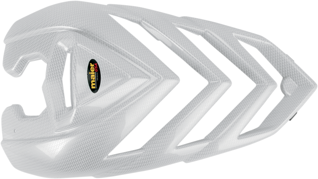 Hood Cover - YFM700R - White Carbon Fiber