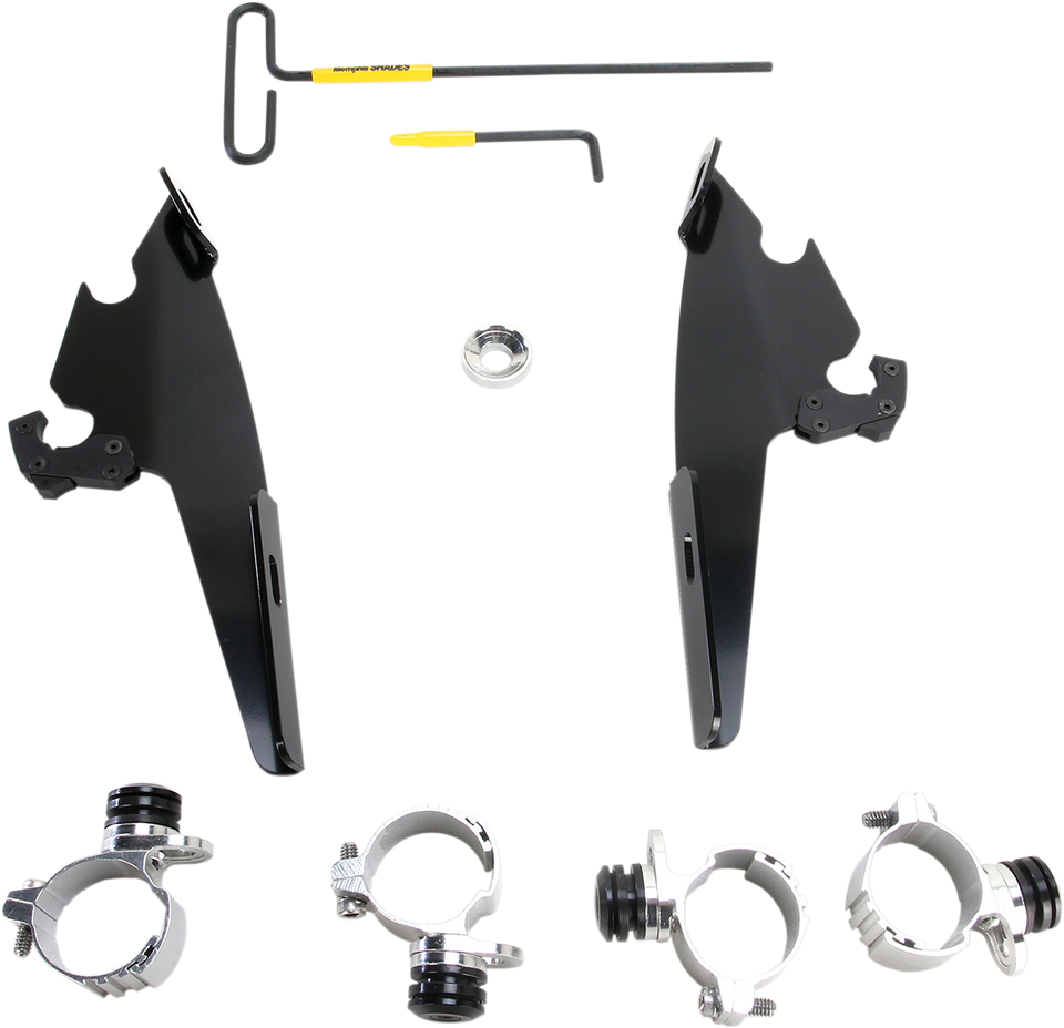 Batwing - Mounting Kit - Black - XL883 - Lutzka's Garage