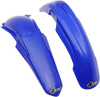 Front and Rear MX Fender Kit - Blue - YZ 125/250 - Lutzka's Garage