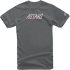 Lanes T-Shirt - Charcoal - Medium - Lutzka's Garage