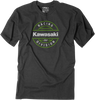 Kawasaki Division T-Shirt - Heather Charcoal - Medium - Lutzka's Garage