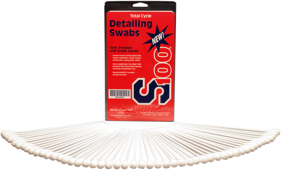 Detail Swabs - 50 Pack