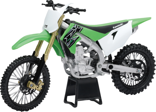 Kawasaki KX 450F 2019 Dirt Bike - 1:12 Scale - Green/White/Black