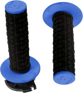 Grips - Defy - Lock-On - Black/Blue - Lutzka's Garage