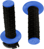 Grips - Defy - Lock-On - Black/Blue - Lutzka's Garage