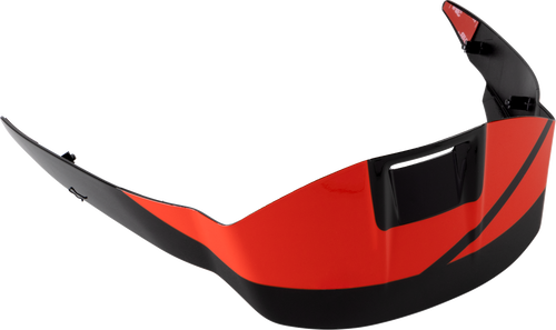 Supertech R10 Spoiler - Standard - Element - Black/Carbon/White/Red