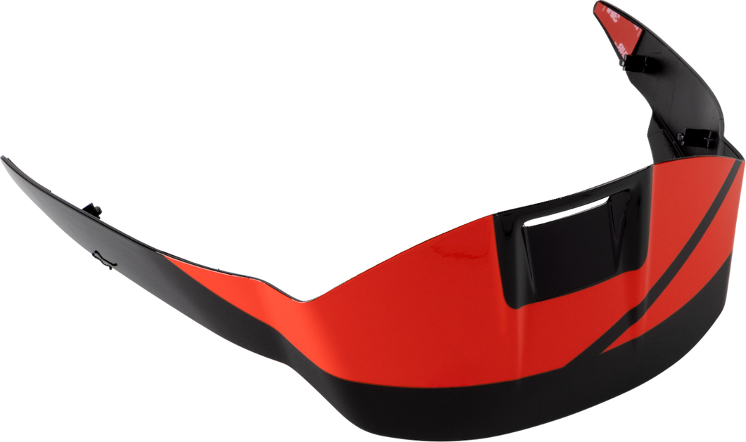 Supertech R10 Spoiler - Standard - Element - Black/Carbon/White/Red