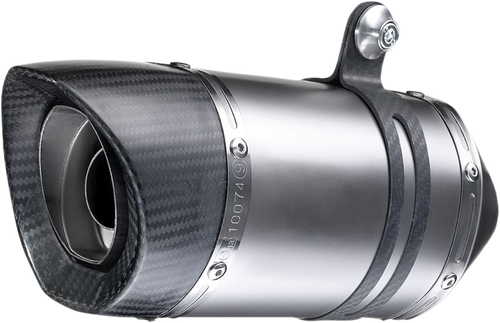 LV Pro Muffler - Stainless Steel - Street Triple 765 - Lutzka's Garage