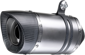 LV Pro Muffler - Stainless Steel - Street Triple 765 - Lutzka's Garage