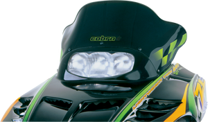 Windshield - 13.5" - Black - Arctic Cat - Lutzka's Garage