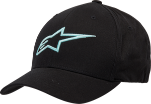 Ageless Curve Hat - Black/Light Aqua - Small/Medium - Lutzka's Garage