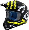 FX-17Y Helmet - Attack - Matte Black/Hi-Vis Yellow - Large - Lutzka's Garage