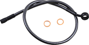 Brake Line - 12mm-35° - 24" - Black Pearl