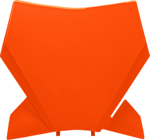 Front Number Plate - Orange - KTM - Lutzka's Garage