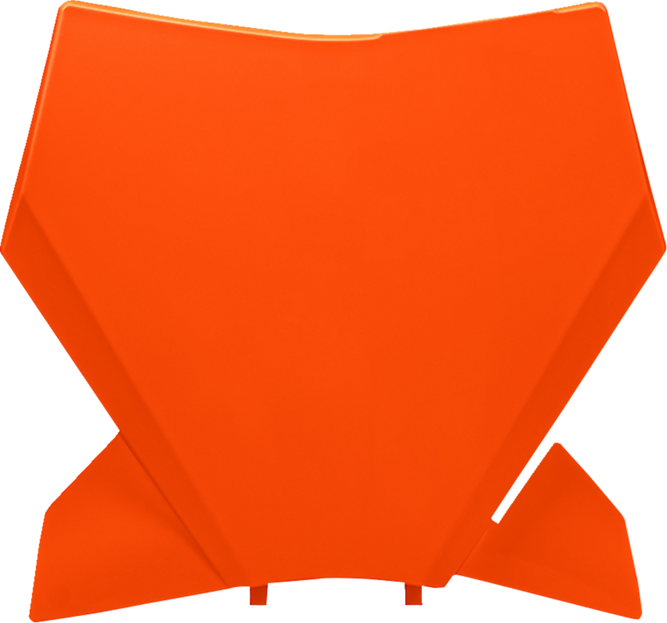 Front Number Plate - Orange - KTM - Lutzka's Garage