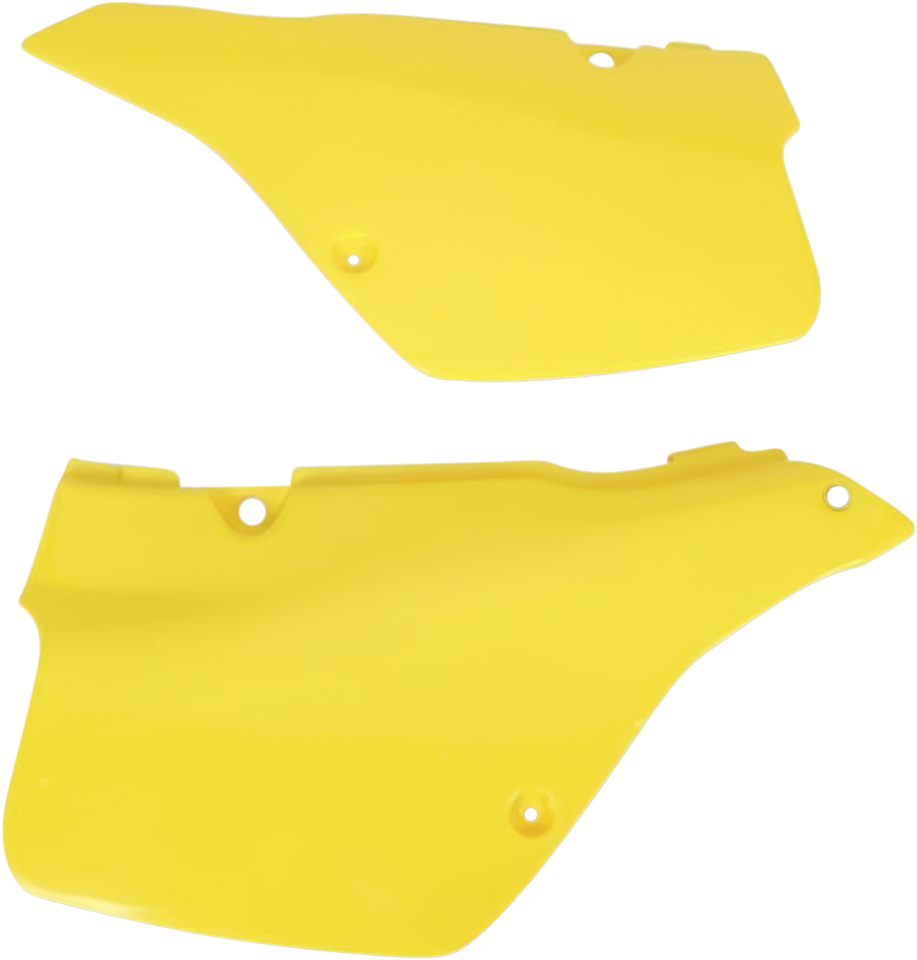 Side Covers - Yellow - Lutzka's Garage